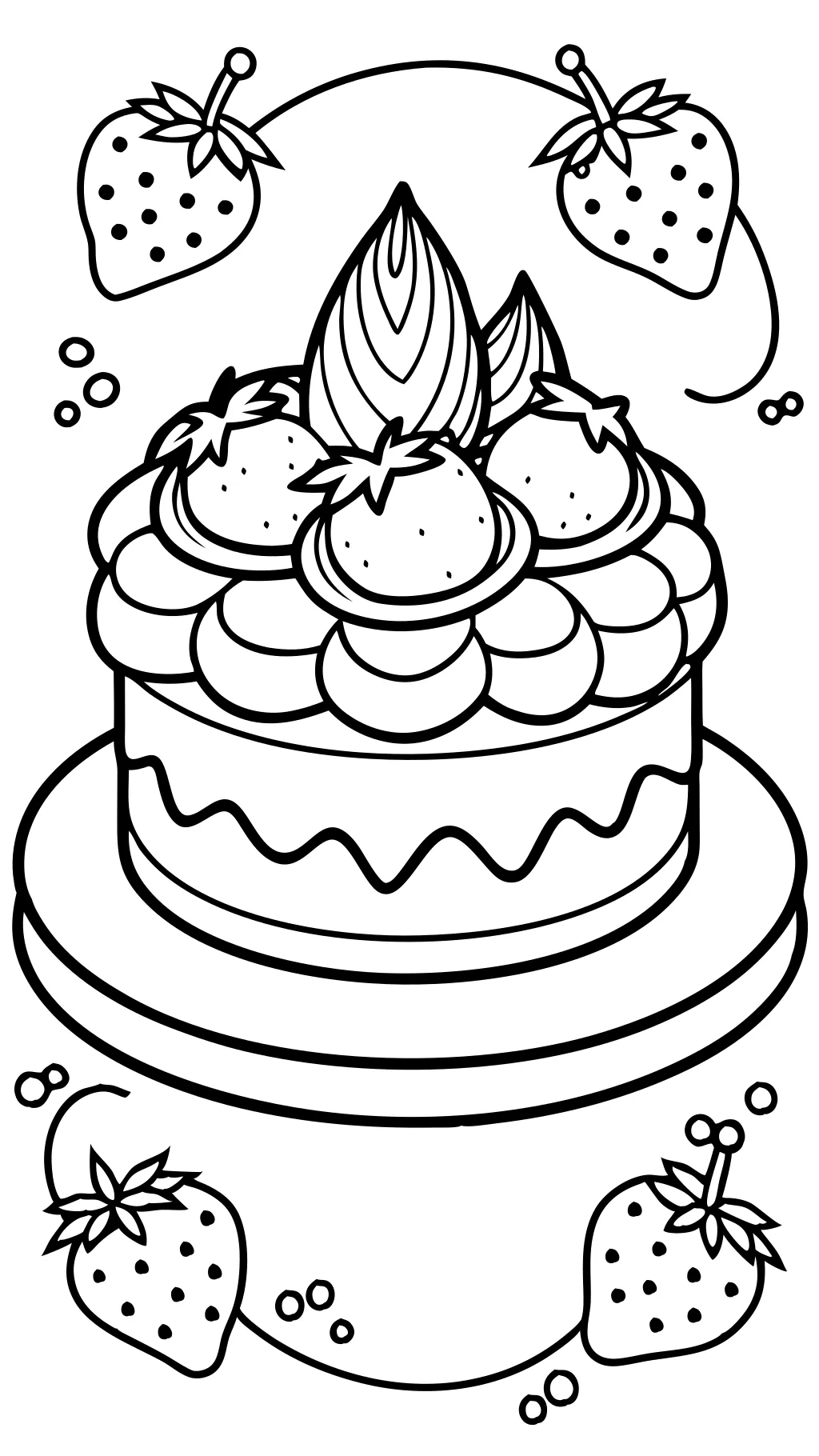 strawberry shortcake cherry jam coloring pages